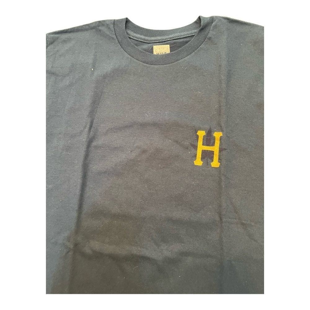 HUF Blue T-Shirt with Subtle Logo‎ Tag